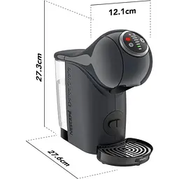 Кавоварка Krups капсульна Dolce Gusto Genio S Plus 1.8 л капсули темно-сіра - мініатюра 6