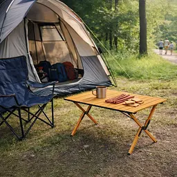 Складаний кемпінговий столик MultiGarden Kemp 90x60 см. з сумкою-чохлом - мініатюра 4