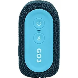 Портативна акустика JBL Go 3 Blue (JBLGO3BLU) - мініатюра 3