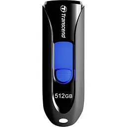 USB флеш накопичувач Transcend 512GB JetFlash 790 Black USB 3.1 (TS512GJF790K) - мініатюра 2