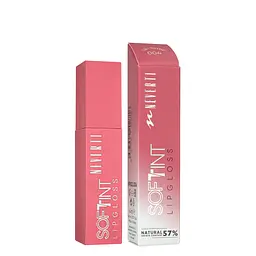 Блиск тінт для губ Neverti Soft Tint Lipgloss (NP802), 004 Світло-вишневий
