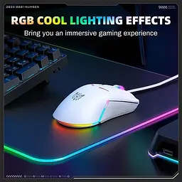 Миша Onikuma CW929 White [136257] - мініатюра 9