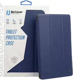 Чохол до планшета BeCover Smart Case Samsung Galaxy Tab S10 Plus (SM-X820/SM-X826) 12.4" Deep Blue (712233) - мініатюра 7