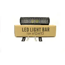 Автофара XPRO 5D-72W-MIX ЛЕД-балка на дах 300х70х80 мм 24LED (24 LED5D-72W-MIX) - мініатюра 3