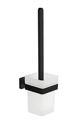 Йоржик для унітазу VBI Mars 2 black VBI-040110BL, Чорний матовий