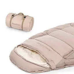 Спальник Naturehike PS200 NH20MSD03 R правий Бежевий (1047-6927595765456) - мініатюра 2