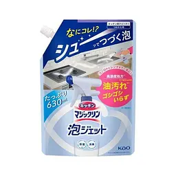 Японський спрей Kao Kitchen Magiclean Foam Jet для очищення кухні, поповнення 630 мл