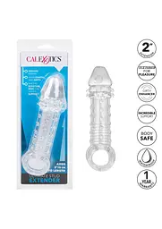 Насадка на пеніс CalExotic Novelties Transparent Ultimate Extender 16 см прозора - мініатюра 6