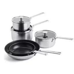 Набір посуду KitchenAid SSS, 8 предметів, 16/18/20 см, 1,49/2,13/3,11 л, 20+28 см (CC004221-001) - мініатюра 1