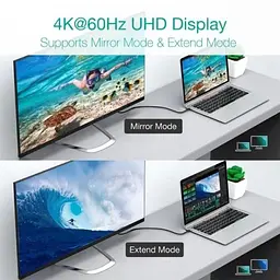 Кабель Type-C - Type-C, 2 м, Black, Choetech teh0028528 - мініатюра 7