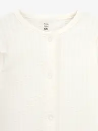 Комбінезон+шапочка для дівчинки Dexters 900515 62 см Молочний shop (4823151712020) - мініатюра 3