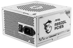 Блок живлення 850 Вт, MAG A850GL PCIE5, White, модульний MSI teh0028830 - мініатюра 4