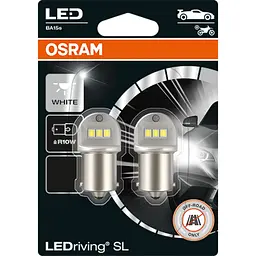 Комплект світлодіодних ламп OSRAM LEDriving SL 5008DWP-02B R5/R10W 6000K 12V White (2 шт) - мініатюра 2