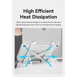 Підставка для ноутбука Vention Laptop Stand White (KDNW0) - мініатюра 4