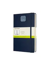 Записник Moleskine Classic Expanded середній, Нелінований Сапфір (QP062EXPB20)