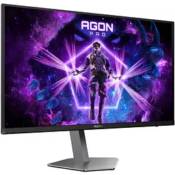 TFT 27" AOC AGON PRO AG276QKD2, QD-OLED, 500Hz, 0,03ms, 2xHDMI, DP, USB-hub, HAS, Pivot, чоро-сірий - мініатюра 2