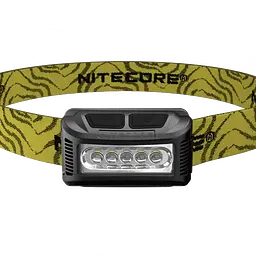 Налобний ліхтар Nitecore NU10 USB з білим та червоним світлом (Чорний) - мініатюра 4