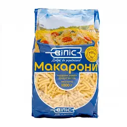 Макаронні вироби Віліс Макарони рифлені 1 кг