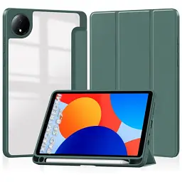 Чохол до планшета BeCover Soft Edge TPU Xiaomi Redmi Pad SE 8.7" Dark Green (712566) - мініатюра 3