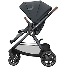 Коляска Maxi-Cosi Adorra 2 Essential Graphite, універсальна 3 в 1, темно-сіра (1932750300) - мініатюра 4