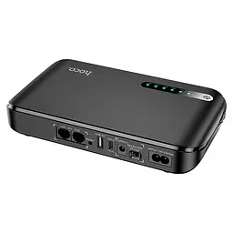 Джерело безперебійного живлення Hoco DB62 Smart Mini UPS для роутерів 5V/9V/12V 20000 mAh Black - мініатюра 3