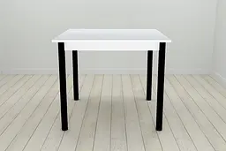 Стіл кухонний Ferrum-decor Агата 75x90x90 Чорний ДСП Біле 16мм (FRD-106263) - мініатюра 4