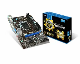 Материнська плата MSI H81M-P33 (H81M-P33) (Socket 1150, Intel H81, Micro-ATX) Б/в - мініатюра 4
