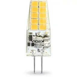 Лампа світлодіодна Videx G4C 12V 2W G4 4100K (VL-G4C-02124) - мініатюра 2
