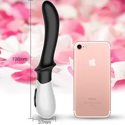 Вібратор B - Series Fox G-spot, 19.6 см (чорний) - мініатюра 11