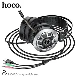 Навушники Hoco Gaming LED headphones Hi-Res ESD05 - мініатюра 7