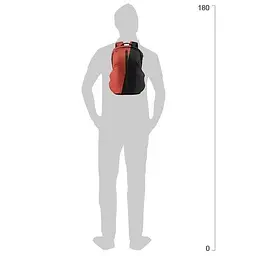 Рюкзак RunMi 90GOFUN city Backpack 6970055344081 червоний - мініатюра 6