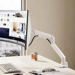Кріплення для монітора OfficePro настільне біле (MA801W) - мініатюра 16