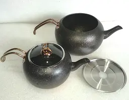 Двоярусний чайник O. M. S. Collection 8210-L Bronze (1,6/3 л) - мініатюра 5