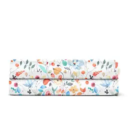 Простирадло 240х260 AQUARELLE FLOWERS COSAS (4822052271537)