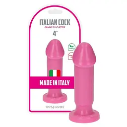 Фалоімітатор Toyz4lovers Gino, 10.5 см (рожевий) - мініатюра 8