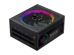Блок живлення Gamemax RGB Pro 850G Black - мініатюра 2