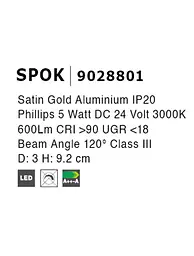 Магнітний світильник Nova Luce SPOK 9028801 - мініатюра 6