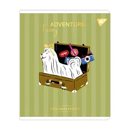 Зошит Yes Exquisite doggy А5 48 аркушів клітинка (767548), в асортименті - мініатюра 4