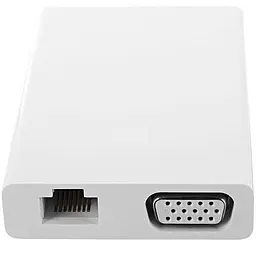Адаптер хаб Type-C Xiaomi на VGA Lan RJ-45 Usb multi-functional adapter - мініатюра 3