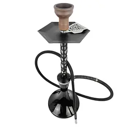 Кальян Embery MONO-H 4.0 Silver-Black Craft Black - мініатюра 3