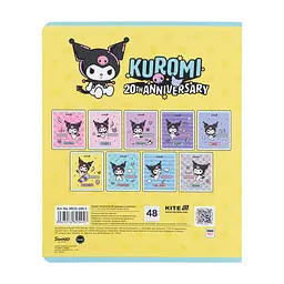 Зошит Kite предметний Kuromi 48 аркуші, клітинка, географія (HK25-240-5) - мініатюра 7