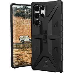 Оригінальний протиударний чохол UAG Pathfinder для Samsung Galaxy S22 Ultra (6.8") Black (213447114040)