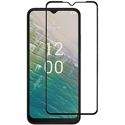 Захисне скло BeCover для Nokia C32 Black (709739) - мініатюра 4