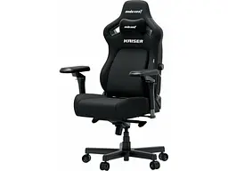 Крісло для геймера Anda Seat Kaiser 4 V2 XL Black Fabric (AD12YDDC-XLL-20-B-CF-03) - мініатюра 3