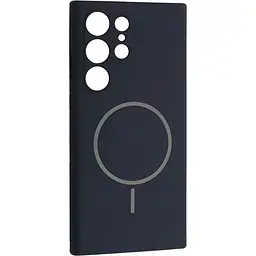 Чохол DK Luxury Silicone Case with MagSafe для Samsung Galaxy S24 Ultra Midnight Blue [132235]