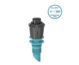 Мікронасадка Gardena Micro-Drip-System секторна 360°, 5 шт (13322-20)
