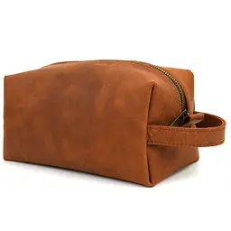 Шкіряний несесер косметичка TARWA 22х12х11.5 см acs0032142 - мініатюра 3