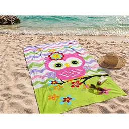 Рушник пляжний LoveYouHome Совеня 75×150 см (ly60192) - мініатюра 5