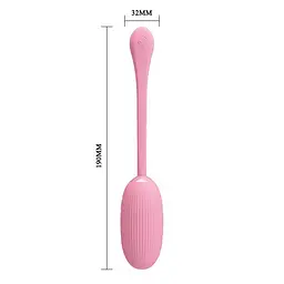 Віброяйце PRETTY LOVE DOREEN 3 Electric Shock / 12 Vibrations USB, APP PRETTY LOVE BI-014609HP-1 98606 - мініатюра 5