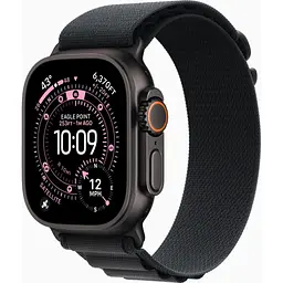 Смарт-годинник Apple Watch Ultra 3 GPS + Cellular 49mm Black Titanium Case with Black Alpine Loop - Small (MF0Q4QP/A)